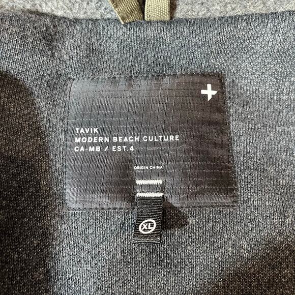 Tavik Modern Beach Culture Men’s Utility Coat Size XL Olive - Picture 12 of 16